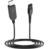 YAODHAOD Cavo di ricarica da 4,3 V, compatibile con Philips One Blade per A00390 QP2721 QP2821 QP2520 QP2620 MG3720 MG3730 MG5720 MG5730 BT3206 BT405 QT4000 00 barbabietole. Alimentatore di rete