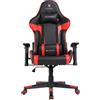 Oversteel - ULTIMET Sedia da gaming professionale in similpelle, braccioli 2D, regolabile in altezza, schienale reclinabile a 180°, pistone a gas classe 3, fino a 120Kg, colore Rosso