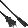 InLine 16654P - Cavo di alimentazione da Giappone a spina Euro 8 C7, 1,8 m, colore: Nero
