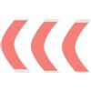 LUTTMANN® RED LINER SECURITY SENSI-TAK Hairsystem A Contour Adhesive Angle TAPE - nastro adesivo per parrucche di secondo pelo per parrucche, sistemi di capelli, toupet e parrucchini in lamina - per u