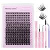 WENDY LASHES Kit Extension Ciglia Naturali D-Curl Style K001 Mix 10-18mm