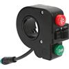 VGEBY Interruttore di Controllo dello Scooter, Connettore Impermeabile a 5 Pin 3 in 1 Pulsante del Segnale Dell'interruttore di Direzione del Clacson Impostato per la Bici Elettrica dello Scooter