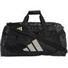 adidas Mixte TRAINING DEFENDER GRAPHIC DUFFLE BAG MEDIUM, black/wonder alumina, One size