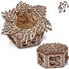 Wood Trick Mystery Flower Für Elise Wooden Music Box Kit - Keepsake & Jewelry Bo