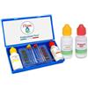 Flow - Test Kit Analisi dell'Acqua PH / Cloro / Bromo Gocce - Confezione Da 1 Kit