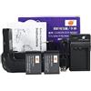 DSTE EOS-800D Battery Grip con telecomando a infrarossi + 2 x Batteria + caricabatterie USB Compatibile per Canon lp-e17 EOS 800D T7I X9I 77D 9000D