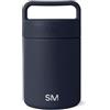 Simple Modern Contenitore Termico per Alimenti Caldi | Thermos Pasta in Acciaio Inox per Portapranzo Termico | Provision | 350ml | Deep Ocean