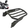 XMT-MOTOR Moto Portapacchi Posteriore Adatto per Harley Softail Fat Boy '07-'17 Softail Custom '07-'10 Night Train '06-'09 Schwarz