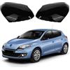 Opaltool Copertura Specchietto Retrovisore per Renault Megane MK3 2008-2016 | OEM 963730077R, Tappo Copri Specchietto, Sinistro+Destro