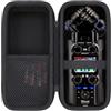 co2CREA Hard Storage Carry Travel Case per Zoom H6essential / H5studio Portable Studio Handy Recorder (solo caso, senza registratore)