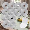 ACONDE 12 Pezzi Rotary Cutter Lame Ricambio, 45mm Lame Rotonde, per Quilting, Carta, Tessuto, Scrapbooking, Cucito, Taglio del Tessuto