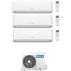 HISENSE CONDIZIONATORE HISENSE HI-COMFORT TRIAL SPLIT 7000+12000+12000 BTU INVERTER R32 3AMW62U4RJC A++/A+ WIFI