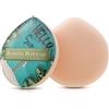 FVION Piumini da Cipria 2 Pezzi, Spugnetta Cipria Powder Puff, Grande Soffio di Cipria Del Viso per Uso Asciutto e Bagnato, Beauty Blender Spugnette per Cipria, Fondotinta, Contouring (Blu)