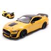 Maisto FORD MUSTANG SHELBY GT500 2020 YELLOW 1:18 Maisto Auto Stradali -I- Modellino Nu