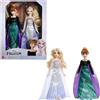 MATTEL Frozen Anna & Elsa Regine delle Nevi Bambole Mattel