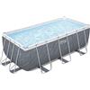 Bestway Piscina solo struttura - 412x201x122 cm effetto marmo