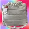Picci Borsa Picci Bianca Iintreccio 35x33x18 cm