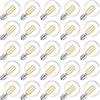 Hcnew Lampadine G40 E12 LED per Catena Luminosa Esterno in Vetro Trasparente, 1,5 W equivalenti a 10 W, Bianco Caldo 2200 K, Luci a Catena per Feste, Giardini, Matrimoni