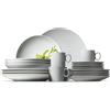 Thomas Starter Loft 11900-800001-18843 Servizio da tavola 20 pezzi (4 piatti da colazione, 4 piatti piani, 4 piatti da zuppa, 4 tazzine da caffè, 4 piattini da caffè), colore: Bianco