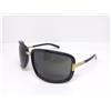 GUCCI GG 1536/S BNKR7 65 Black Gold w/Grey lens Women Sunglasses