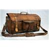 Originale NUOVA 20" Marrone Vintage Grande Borsone in Pelle Borsone Borsa Palestra Tras...