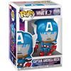 Funko Gadget - Marvel: Funko Pop! - What If S5 - Captain America (Vinyl Figure 1569) -