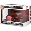 Funko Gadget - Disney: Funko Pop! Rides - Tron Ares - Athena With Light Cycle (Vinyl F