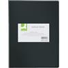 Q-Connect Portalistino Q-Connect nero - 22x30 cm - 40 buste