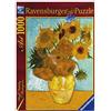 Ravensburger - Puzzle Van Gogh Vaso di Girasoli, 1000 Pezzi, Puzzle Arte per Adulti e Ragazzi, Quadri Famosi da Esporre, Idea Regalo per Lei o Lui, 70x50 cm