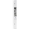 EasyComfort Colonna Bagno Salvaspazio con 2 Armadietti, 3 Ripiani Aperti e Cassetto, in Legno, 20x20x178 cm, Bianco
