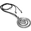 Vestopazzo Pendentif 2 Ronde A/Coeur Concentrique