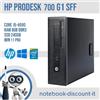 HP ProDesk 700g1 SFF Computer Cpu i5-4590 Ram 8b DDR3 SSD 240gb Win11 Pro