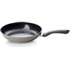 Fissler Essential Grey-Black/Padella rivestita in alluminio (28 cm) rivestita in ceramica, non PFAS/PTFE, a induzione, made in Germany