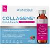 STARDEA Srl STARDEA COLLAGENE + BELLEZZA SHOT DA BERE - Integratore da bere a base di 5g di collagene Marino di tipo 1 e Acido Ialuronico - 8 shots da 50 ml