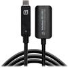 Tether Tools Tether Boost Cavo prolunga attiva Pro USB-C 4.6m Nero