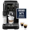 De'Longhi Magnifica Start - Perfetto Macchina da Caffè Automatica, LatteCrema Montalatte Automatico, 5 Bevande in un Solo Tocco per Espresso e Cappuccino, Comandi Soft Touch, Nero (ECAM220.91.B)