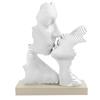 BONGELLI PREZIOSI Scultura Bacio Stilizzata 15x16cm Base Nocciola