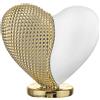BONGELLI PREZIOSI Figura Cuore Bicolore 12x11cm Bianco Oro