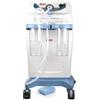 GIMA ASPIRATORE HOSPI PLUS FULL 2 vasi x 4 l 110V con pedale, regolatore flusso