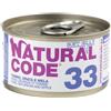 Natural Code Gatto Lattina (33) Adulto Tonno, Orata & Mela 85 Gr