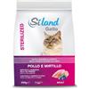 Siland gatto adulto sterilizzato pollo mirtillo 400 g