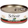 Schesir pollo con manzo 150 g