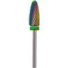 LCI Cosmetics - Punta LCI Carbide Fiamma Rainbow - Alta abrasività 1 P