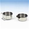 Nobby Ciotola in acciaio inox con fissaggio, anello con vite, 8,0 cm, 0,15 l, 1 pezzo