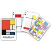 Piatnik 171017 - Gioco di carte Mondrian, 55 fogli, colori primari e nero, bianco, grigio