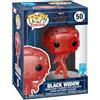 Funko Pop! Artist Series: Marvel Infinity Saga - Black Widow - Red - Avengers - Figura in Vinile da Collezione - Include una Custodia Protettiva in Plastica Premium - Idea Regalo - Movies Fans