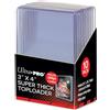 Ultra Pro Ultra-Pro 159480 Gioco Toploader 3 X 4 Super Thick, 10 Pezzi