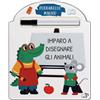 Pulce Libro - Imparo A Disegnare Gli Animali. Ediz. A Colori. Con Pennarello Magico -