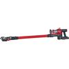 Silvercrest SHAZ 22.2 Aspirapolvere ciclonico ricaricabile batteria rossa