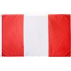 AZ FLAG Bandiera Perù senza stemma 90x60 cm Poliestere 100D 2 Occhielli | Uso interno ed esterno bandiera decorativa peruviana Perú sin armas doppie cuciture e bordi rinforzati